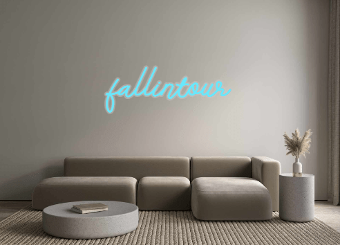 Custom Neon: fallintour - Neon Filter