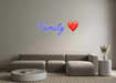 Custom Neon: Family ❤️ - Neon Filter