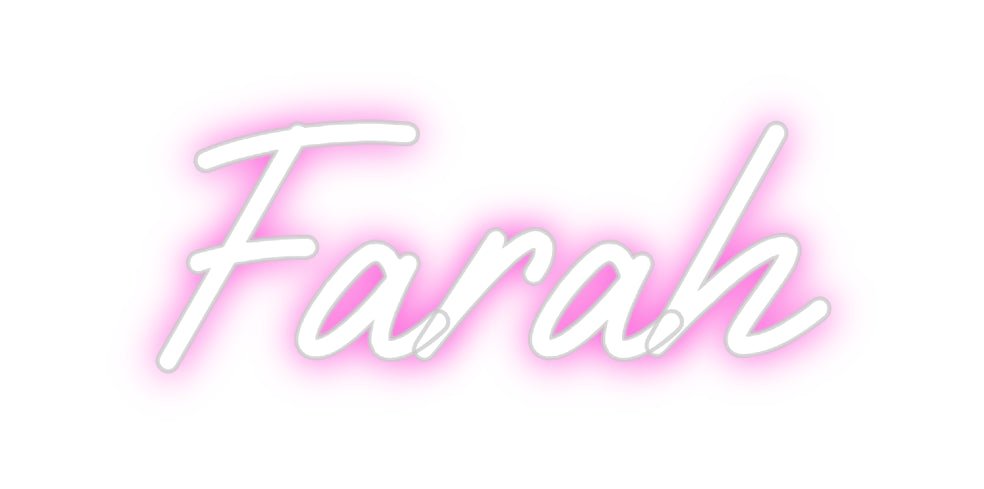 Custom Neon: Farah - Neon Filter