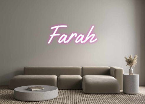 Custom Neon: Farah - Neon Filter