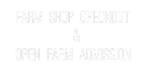 Custom Neon: FARM SHOP CHE... - Neon Filter