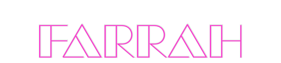 Custom Neon: Farrah - Neon Filter