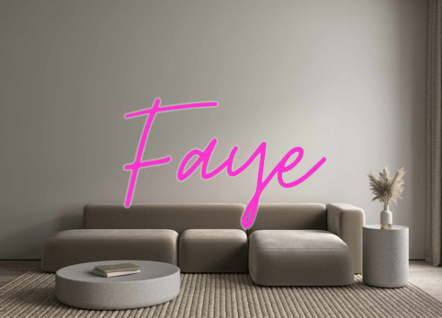 Custom Neon: Faye - Neon Filter