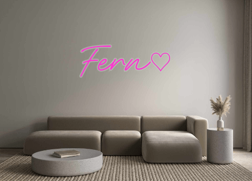 Custom Neon: Fern♡ - Neon Filter