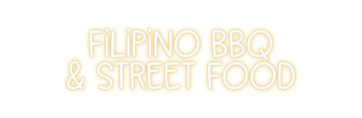 Custom Neon: Filipino BBQ ... - Neon Filter