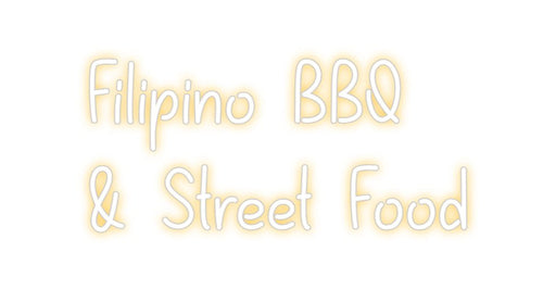 Custom Neon: Filipino BBQ ... - Neon Filter