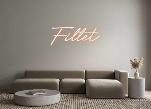 Custom Neon: Fillet - Neon Filter