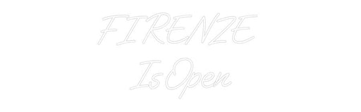 Custom Neon: FIRENZE Is ... - Neon Filter