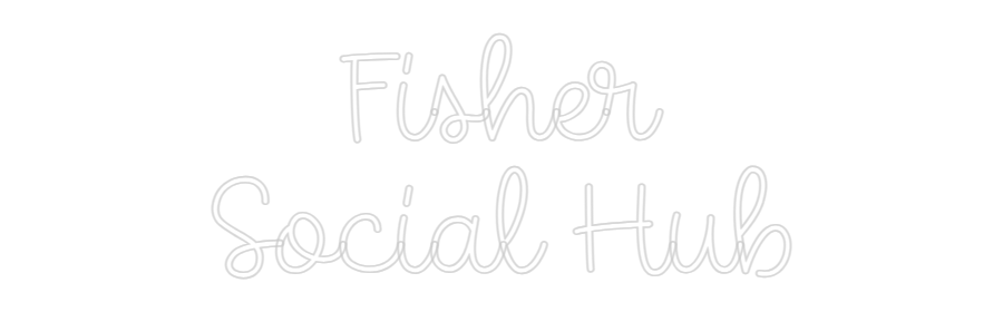 Custom Neon: Fisher Socia... - Neon Filter