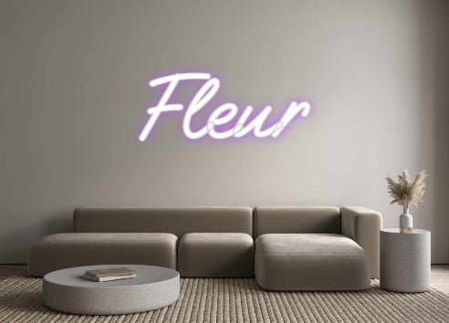 Custom Neon: Fleur - Neon Filter