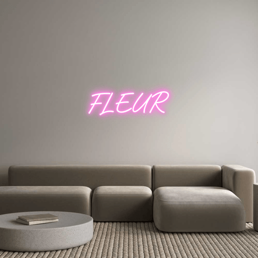 Custom Neon: FLEUR - Neon Filter