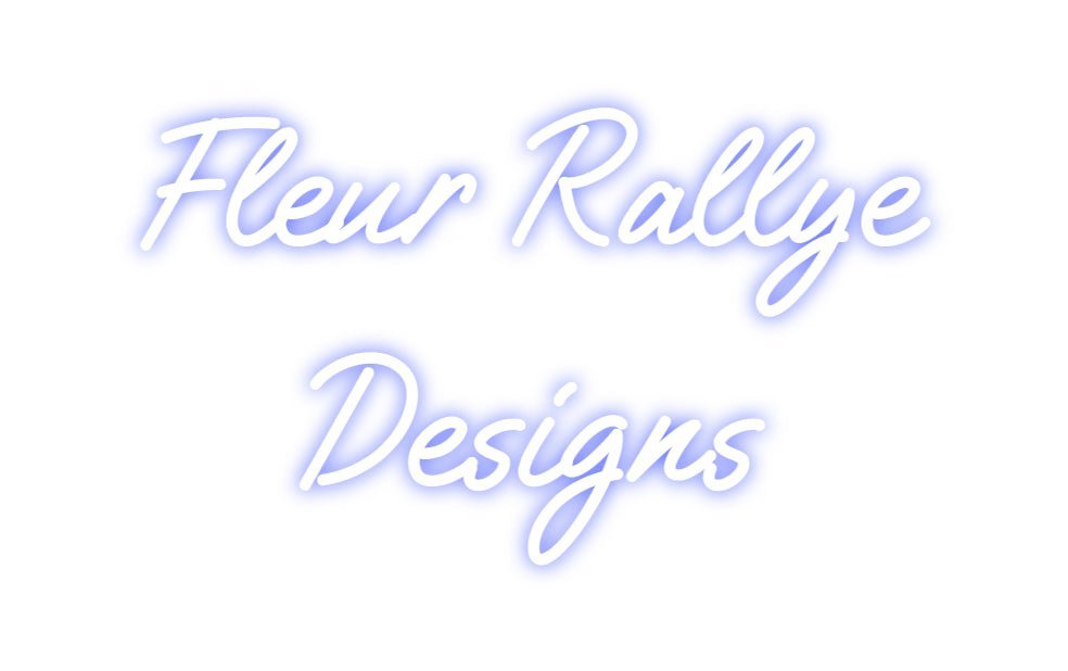 Custom Neon: Fleur Rallye ... - Neon Filter