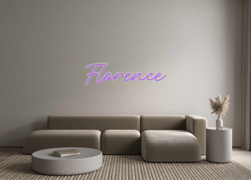 Custom Neon: Florence - Neon Filter