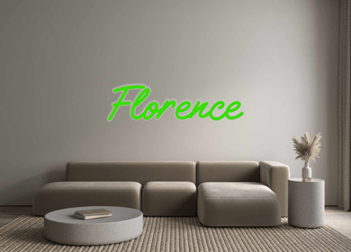 Custom Neon: Florence - Neon Filter