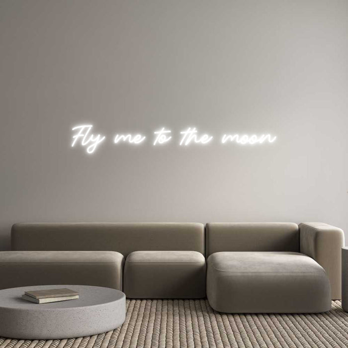 Custom Neon: Fly me to the... - Neon Filter