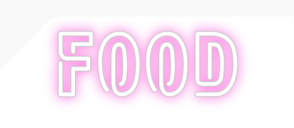 Custom Neon: FOOD - Neon Filter