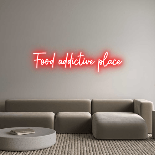 Custom Neon: Food addictiv... - Neon Filter