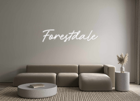 Custom Neon: Forestdale - Neon Filter