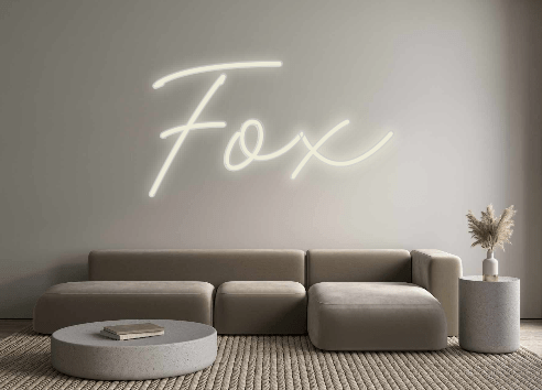 Custom Neon: Fox - Neon Filter