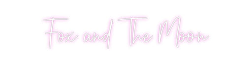 Custom Neon: Fox and The M... - Neon Filter