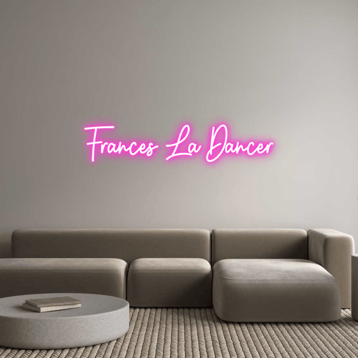 Custom Neon: Frances La Da... - Neon Filter