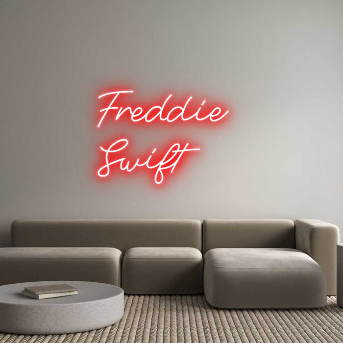 Custom Neon: Freddie Swift - Neon Filter