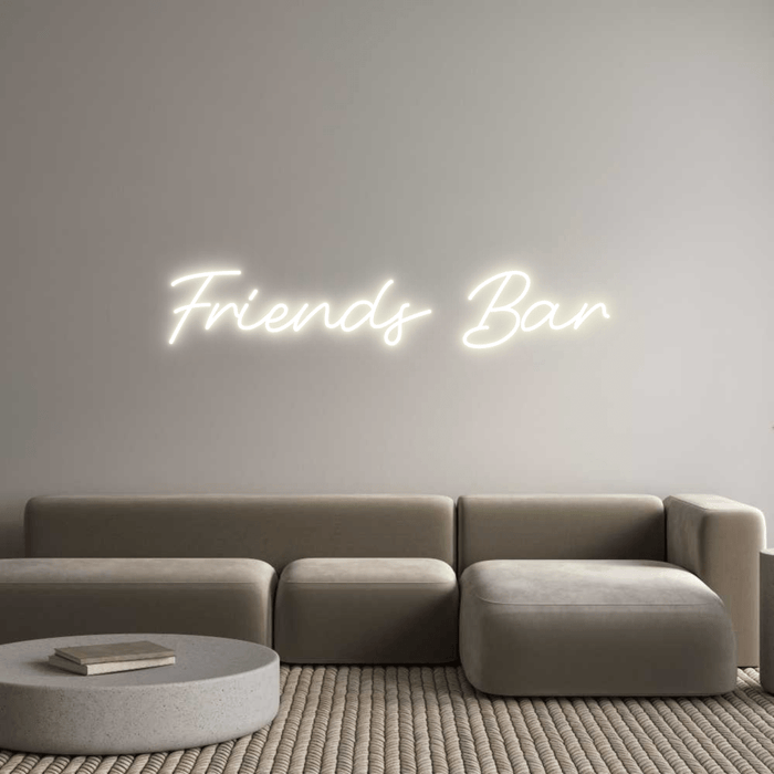 Custom Neon: Friends Bar - Neon Filter