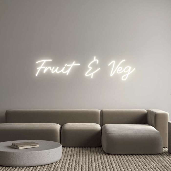 Custom Neon: Fruit & Veg - Neon Filter