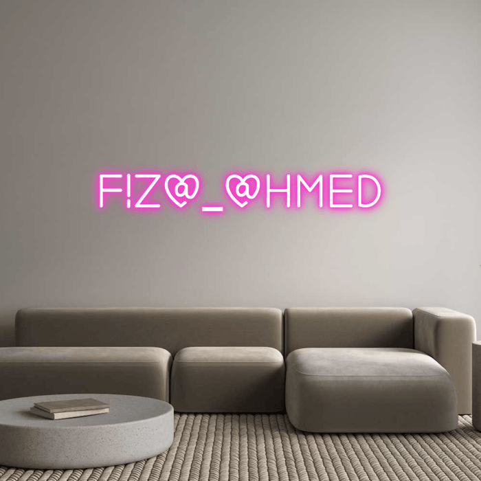 Custom Neon: F!Z@_@hmed - Neon Filter