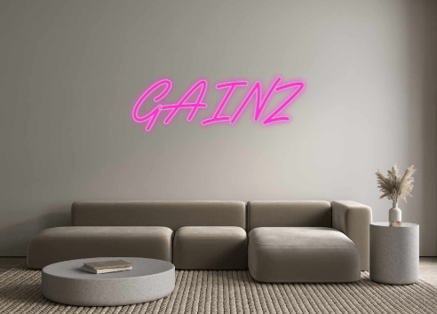 Custom Neon: GAINZ - Neon Filter