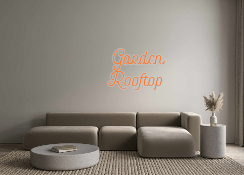 Custom Neon: Garden ... - Neon Filter