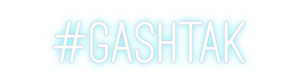 Custom Neon: #GASHTAK - Neon Filter