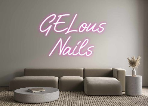 Custom Neon: GELous Nails - Neon Filter