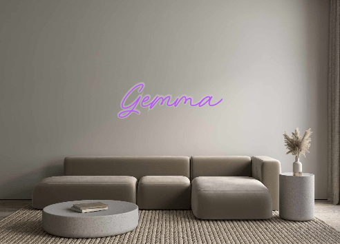 Custom Neon: Gemma - Neon Filter