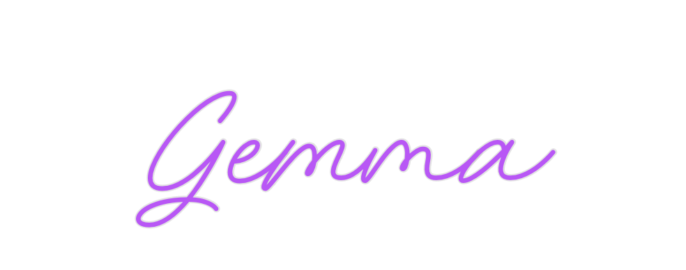 Custom Neon: Gemma - Neon Filter