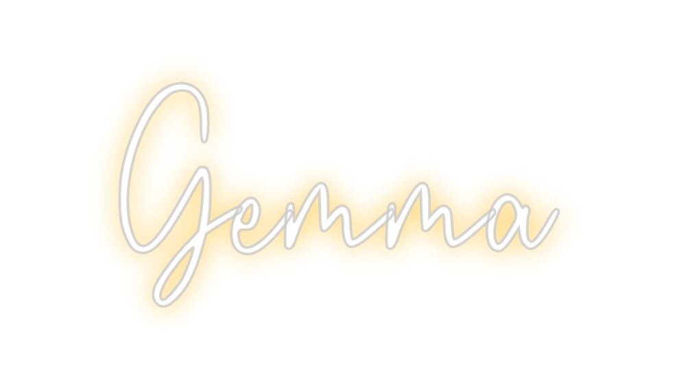 Custom Neon: Gemma - Neon Filter