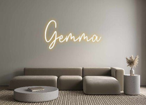 Custom Neon: Gemma - Neon Filter