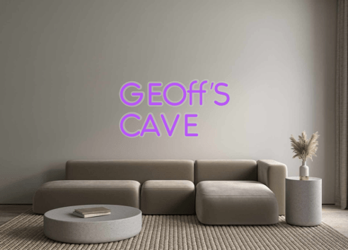 Custom Neon: Geoff’s Cave - Neon Filter