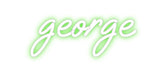 Custom Neon: george - Neon Filter
