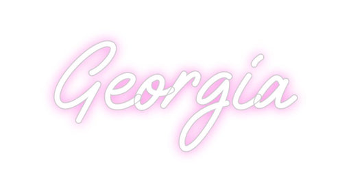 Custom Neon: Georgia - Neon Filter