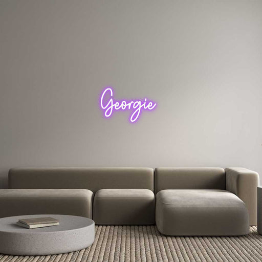 Custom Neon: Georgie - Neon Filter