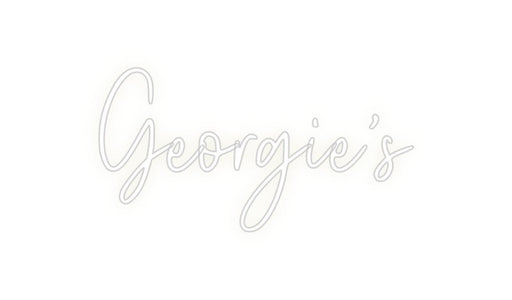 Custom Neon: Georgie’s - Neon Filter