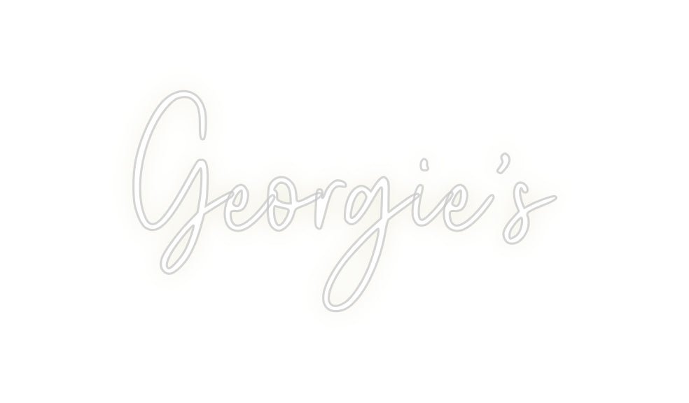 Custom Neon: Georgie’s - Neon Filter