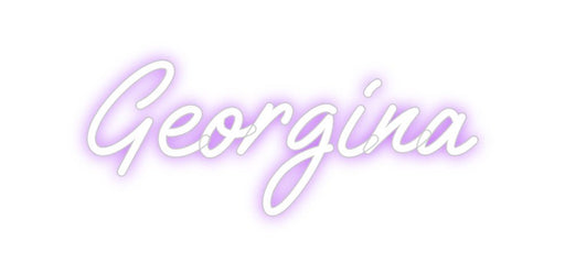 Custom Neon: Georgina - Neon Filter