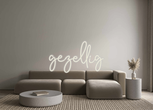 Custom Neon: gezellig - Neon Filter