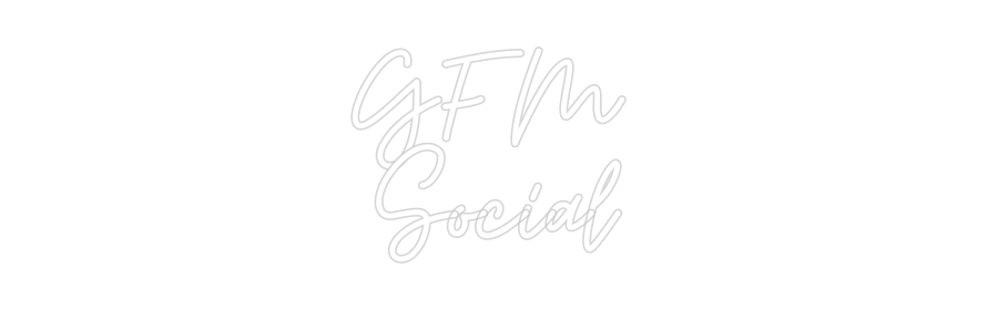 Custom Neon: GFM Social - Neon Filter