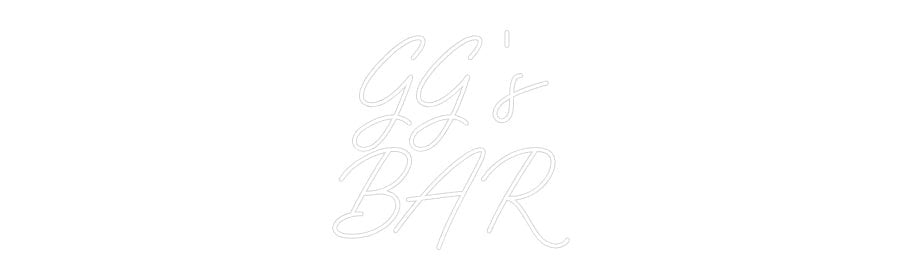 Custom Neon: GG's BAR - Neon Filter