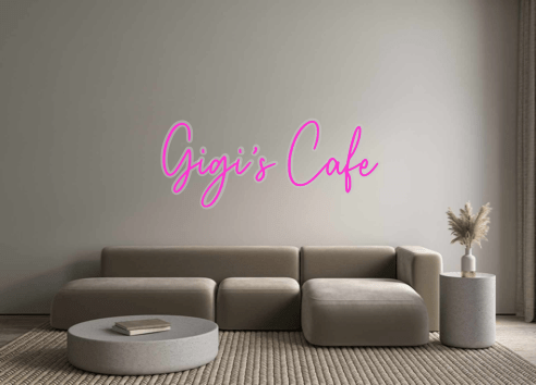 Custom Neon: Gigi’s Cafe - Neon Filter