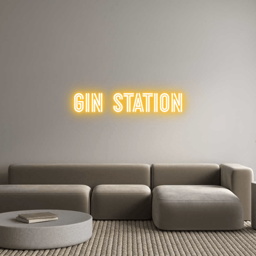 Custom Neon: Gin Station - Neon Filter