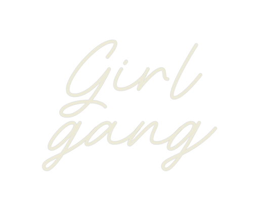 Custom Neon: Girl gang - Neon Filter